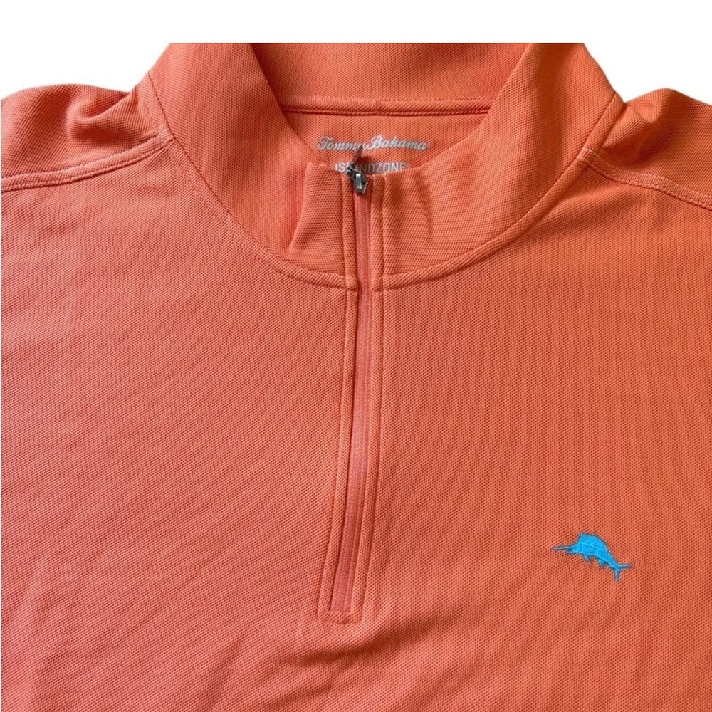 Tommy Bahama Peach Melt Emfielder 2.0 Half Zip Pullover - Picture 11 of 14
